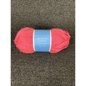 Draper James Tweed Texture Pink Lemonade 196yd 3.52oz Yarn New Rare